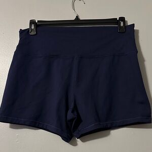 Aerie offline “the hugger” High Waist Navy bike Shorts